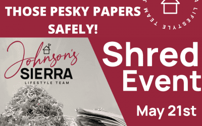 SHRED IT EVENT MAY 21, 2022